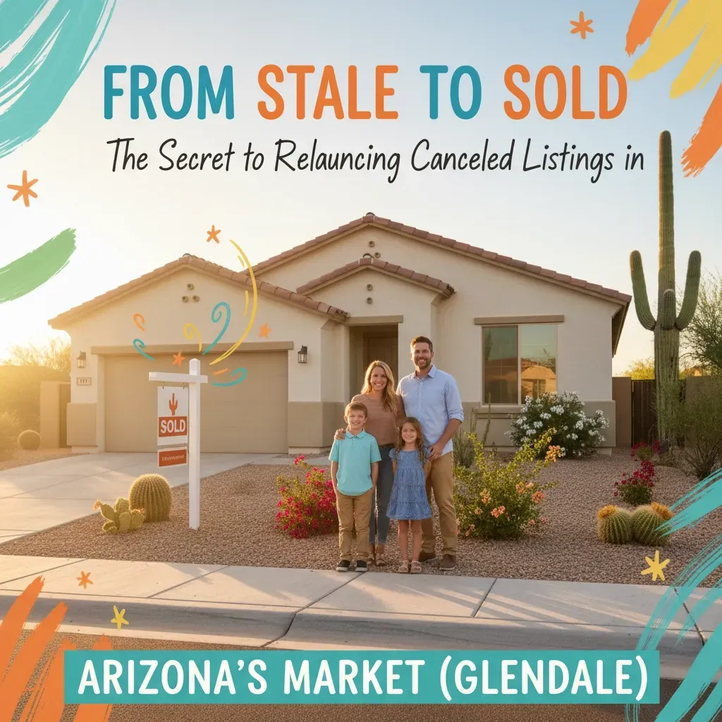 From Stale to Sold: The Secret to Relaunching Canceled Listings in Arizona’s Market (Glendale)