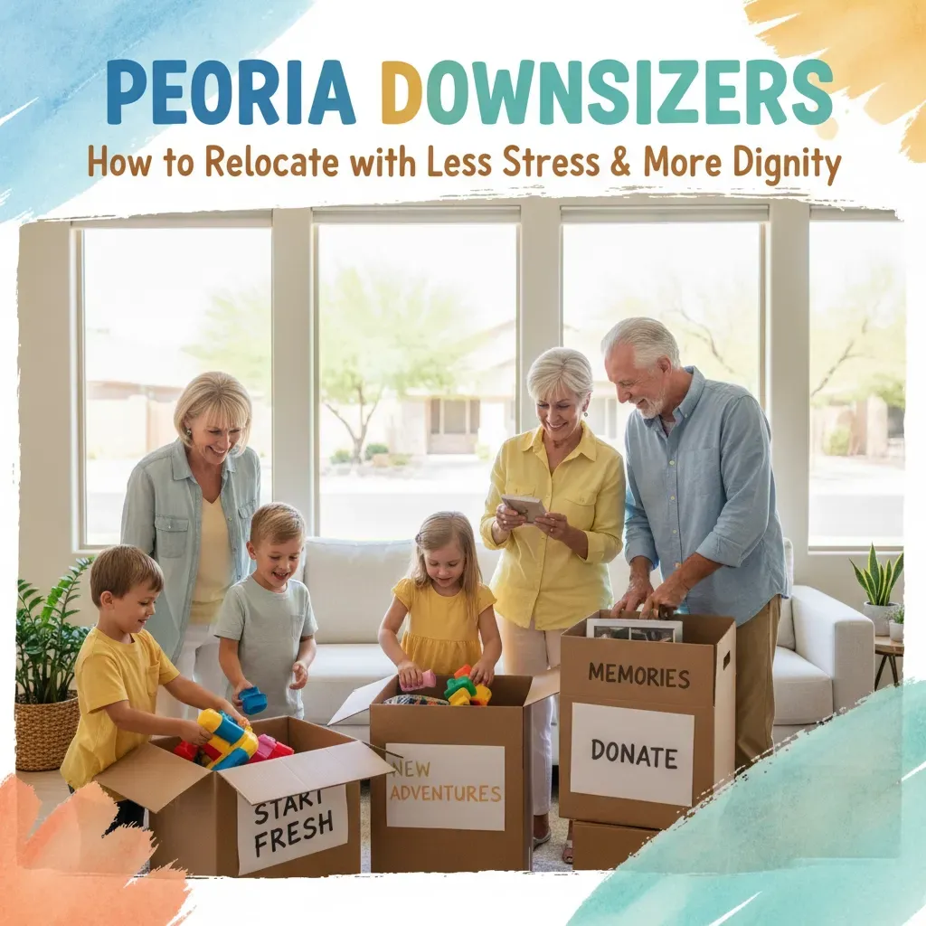 Peoria Downsizers: How to Relocate with Less Stress & More Dignity