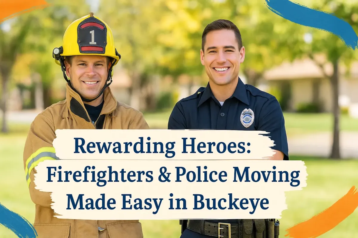 Rewarding Heroes: Firefighters & Police Moving Made Easy in Buckeye