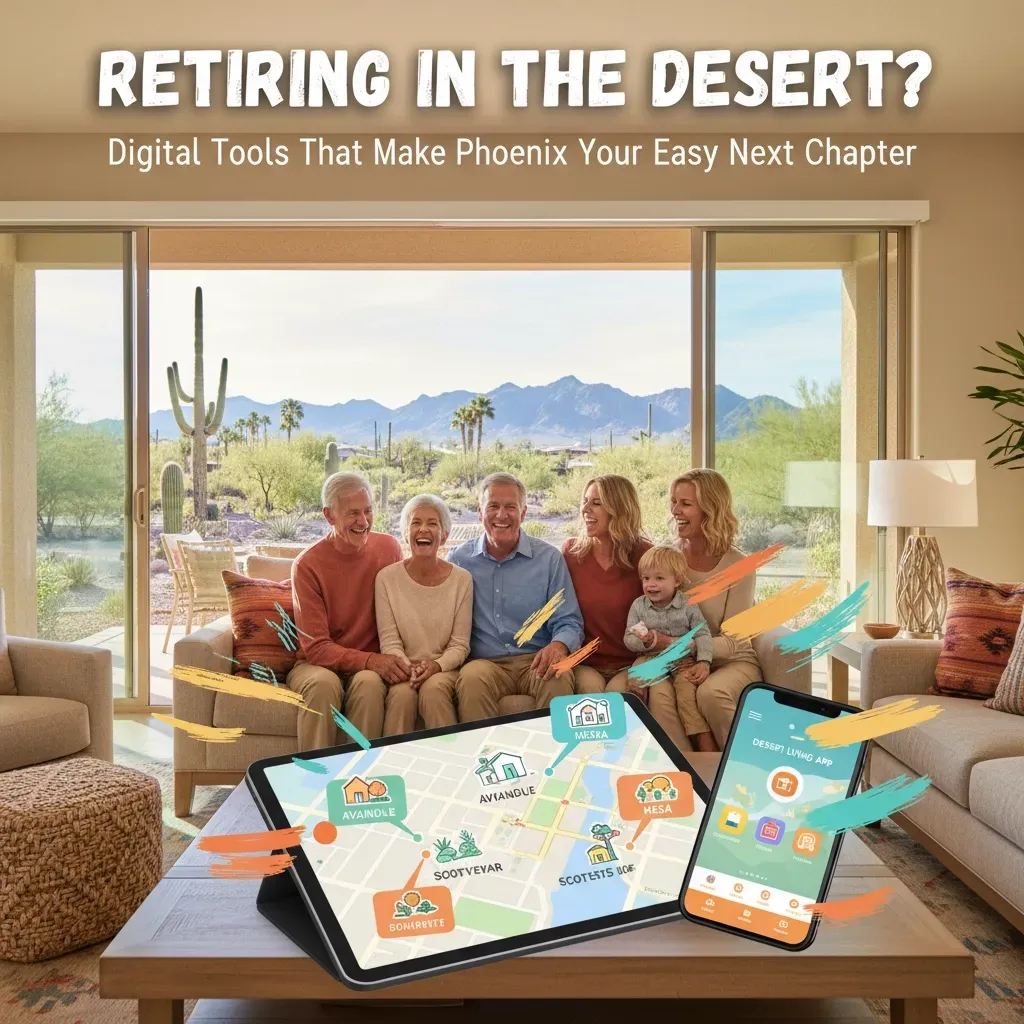 Retiring in the Desert? Digital Tools That Make Phoenix Your Easy Next Chapter