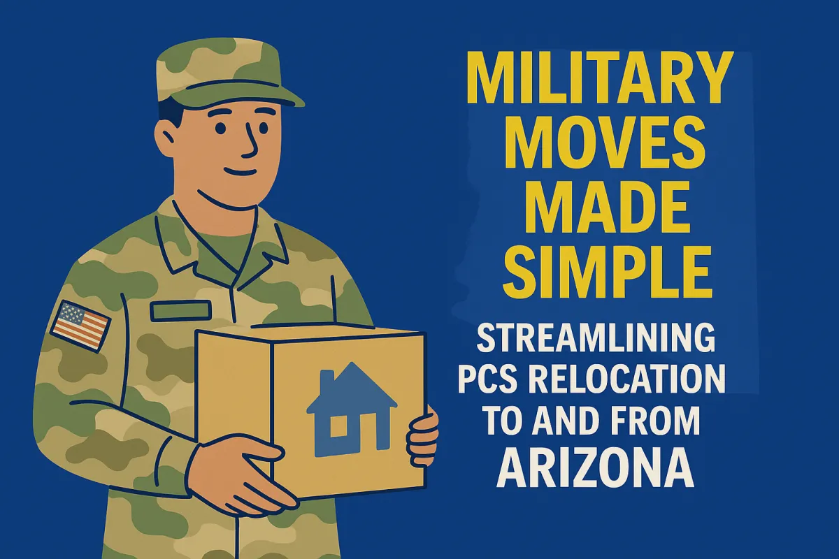 Military Moves Made Simple: Streamlining PCS Relocation to and from Arizona