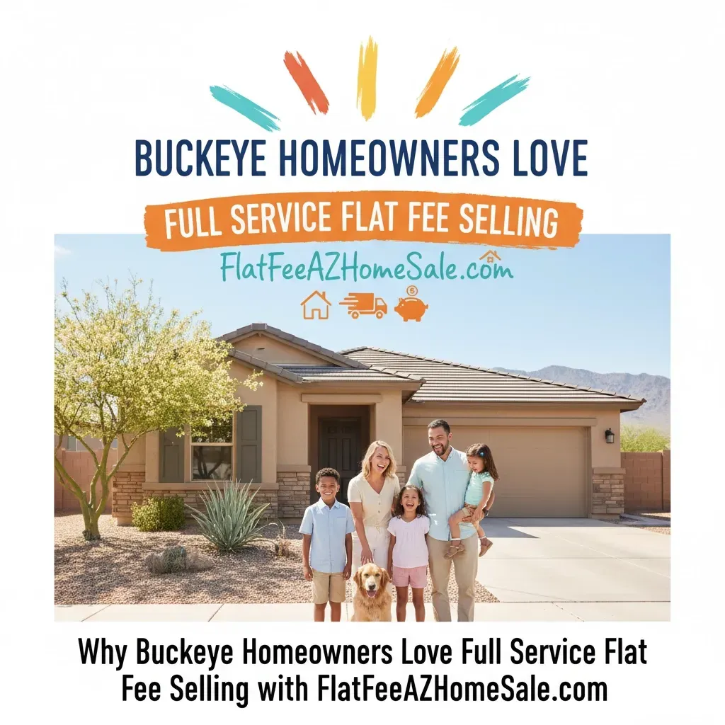 Why Buckeye Homeowners Love Full Service Flat Fee Selling with FlatFeeAZHomeSale.com