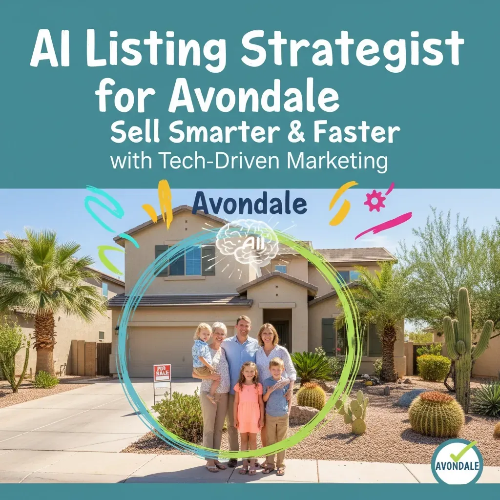 AI Listing Strategist for Avondale: Sell Smarter & Faster with Tech-Driven Marketing