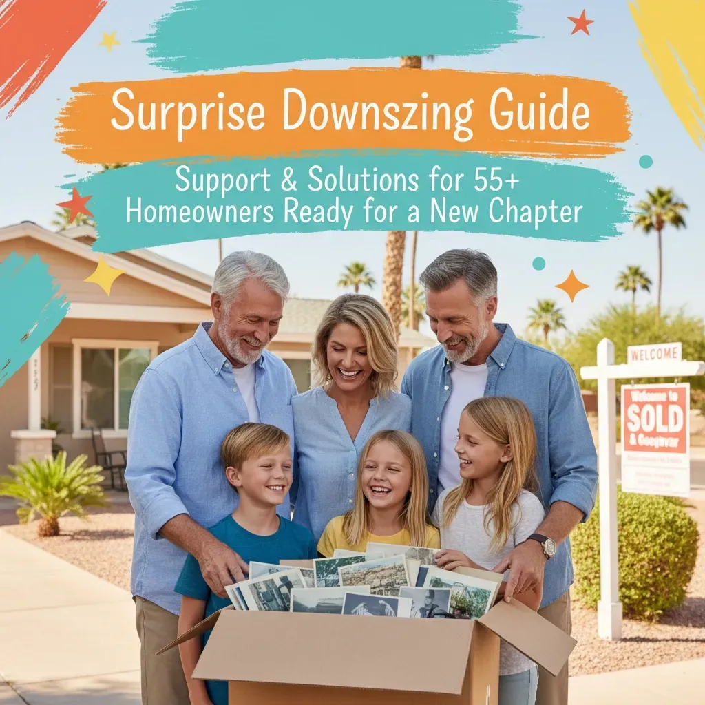 Surprise Downsizing Guide: Support & Solutions for 55+ Homeowners Ready for a New Chapter