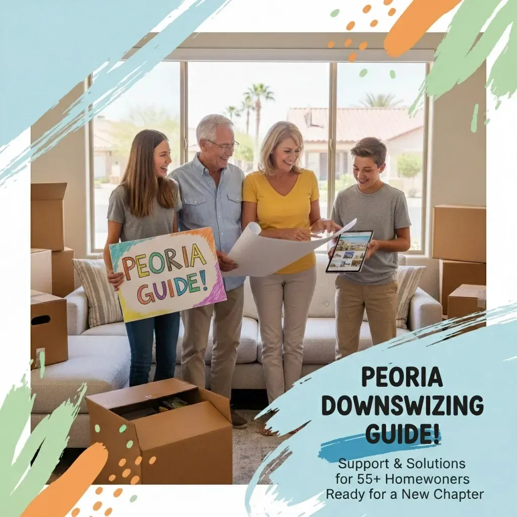 Peoria Downsizing Guide: Support & Solutions for 55+ Homeowners Ready for a New Chapter