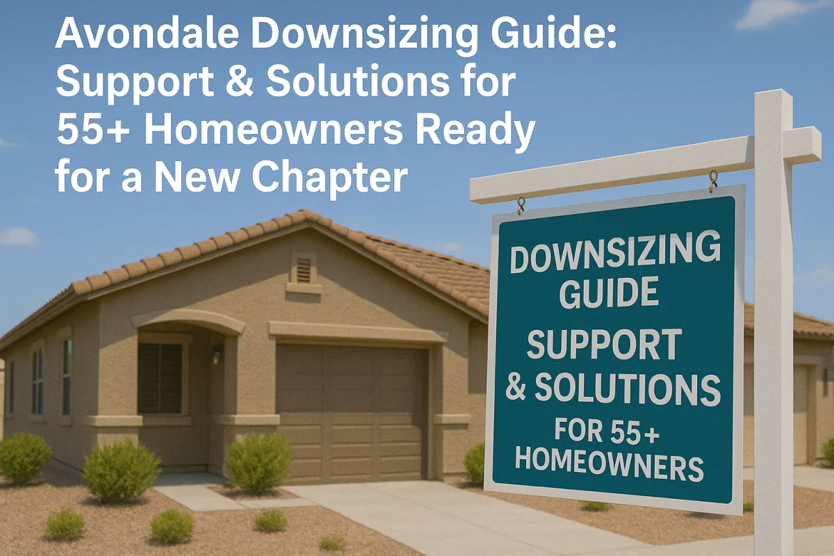 Avondale Downsizing Guide: Support & Solutions for 55+ Homeowners Ready for a New Chapter