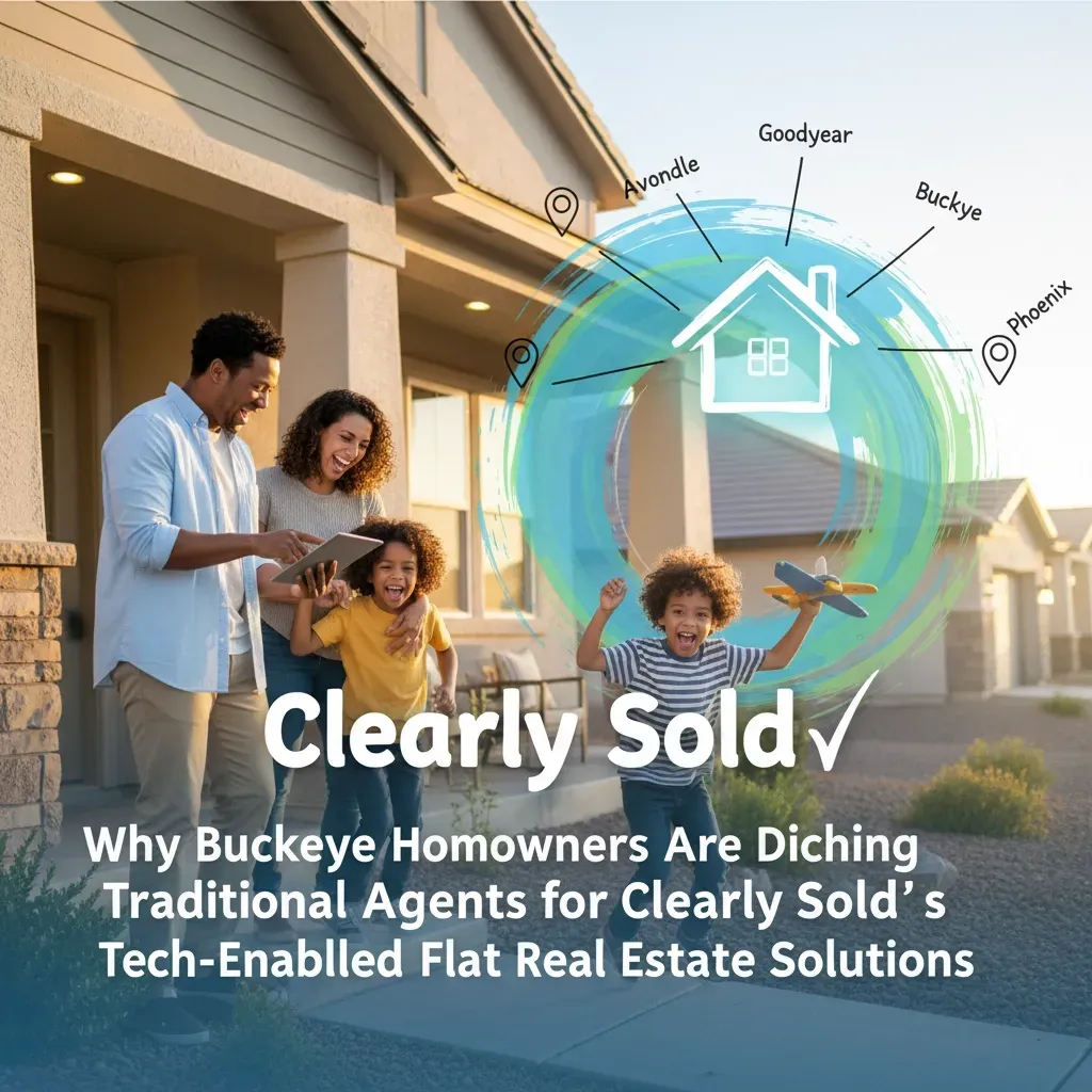 Buckeye AZ Flat Fee MLS: Clearly Sold’s Tech-Enabled, Full Service Home Selling Alternativ