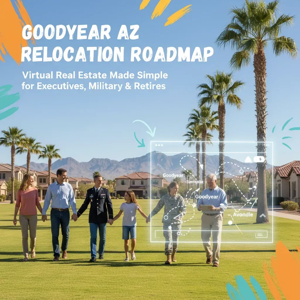 Goodyear AZ Relocation Roadmap: Virtual Real Estate Made Simple for Executives, Military & Retirees