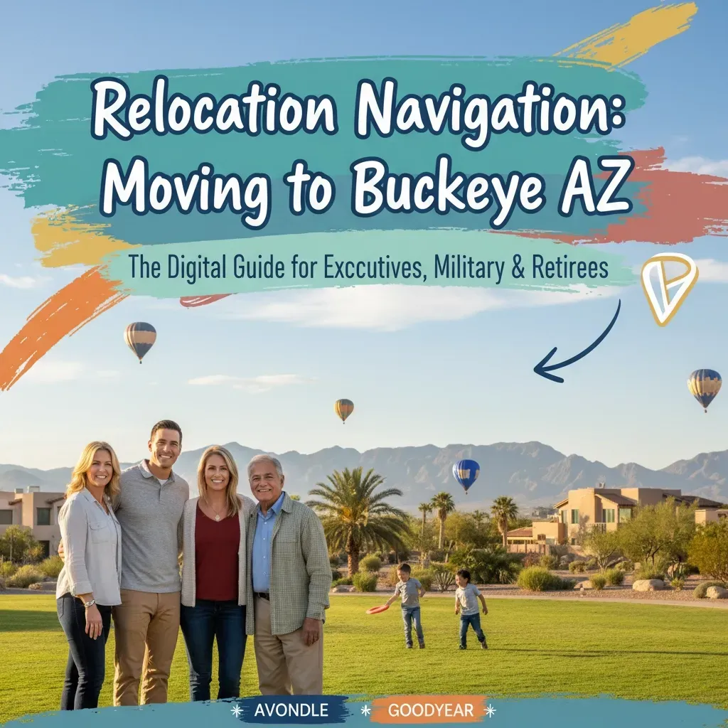 Relocation Navigation: Moving to Buckeye AZ, The Digital Guide for Executives, Military & Retirees
