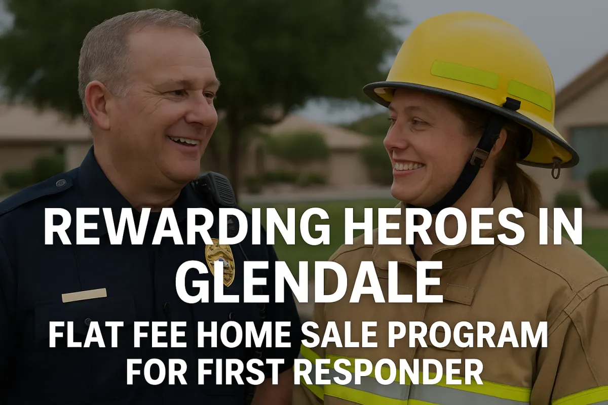 Rewarding Heroes: Glendale First Responders Save Big with Clearly Sold's Flat Fee vs. Traditional Agents