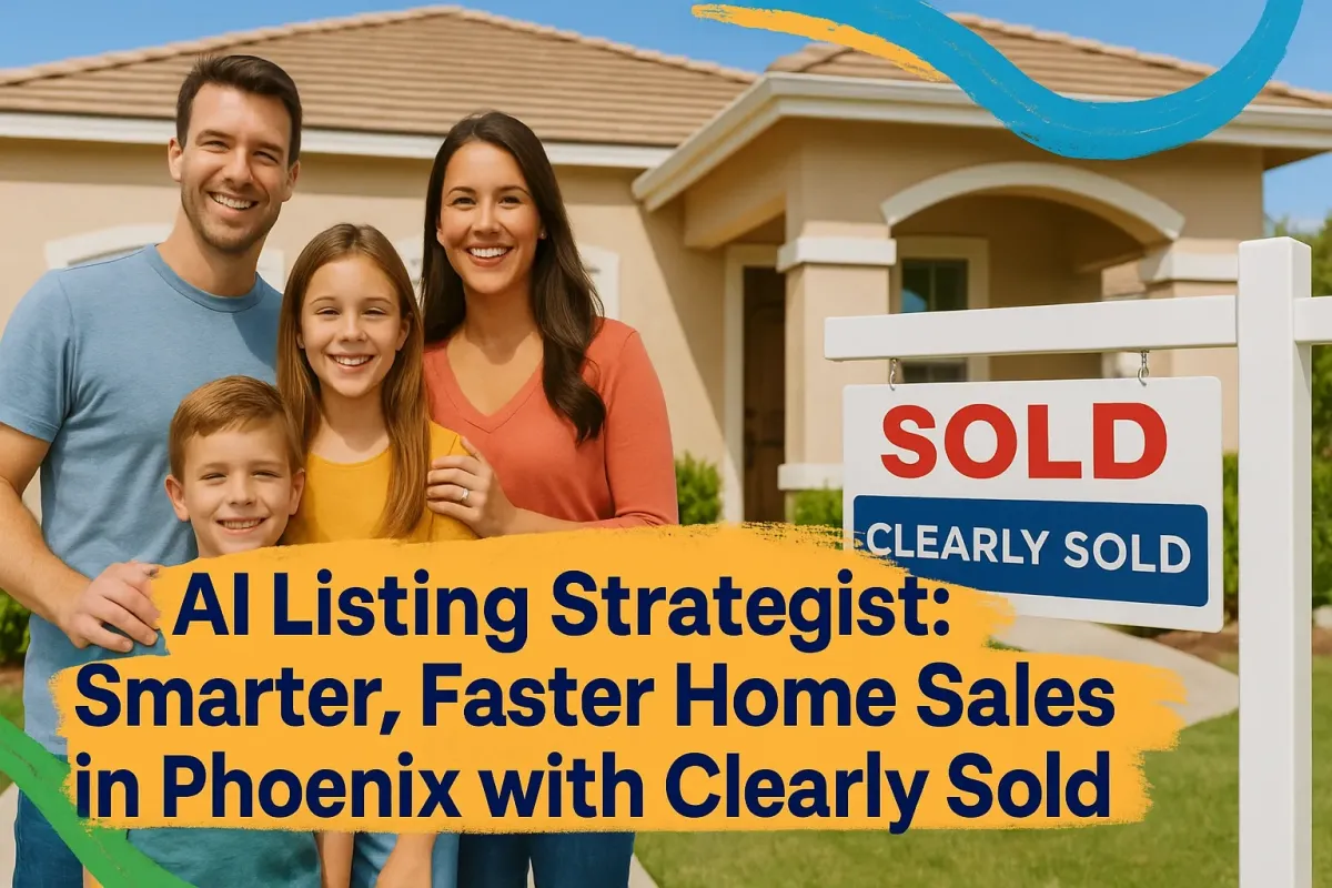 AI Listing Strategist: Smarter, Faster Home Sales in Phoenix with Clearly Sold
