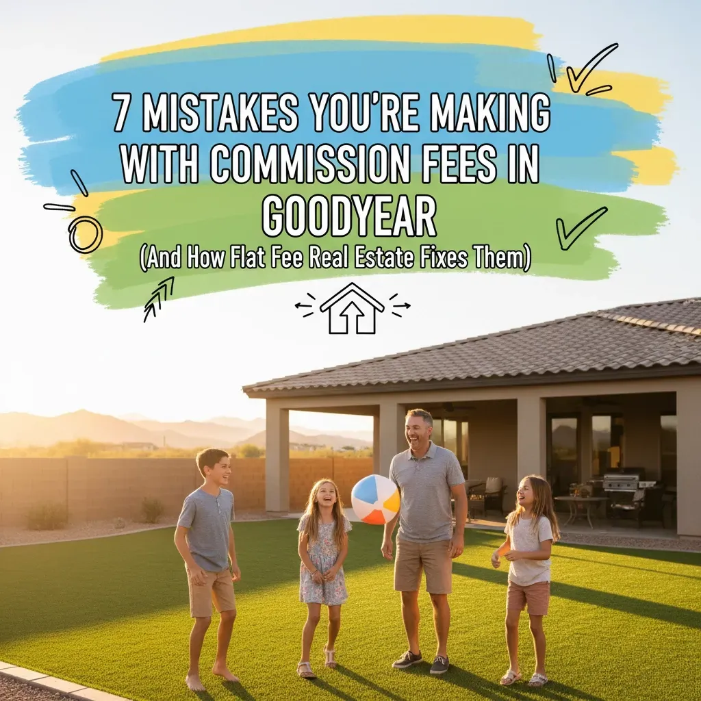 7 Mistakes You're Making with Commission Fees in Goodyear (And How Flat Fee Real Estate Fixes Them)
