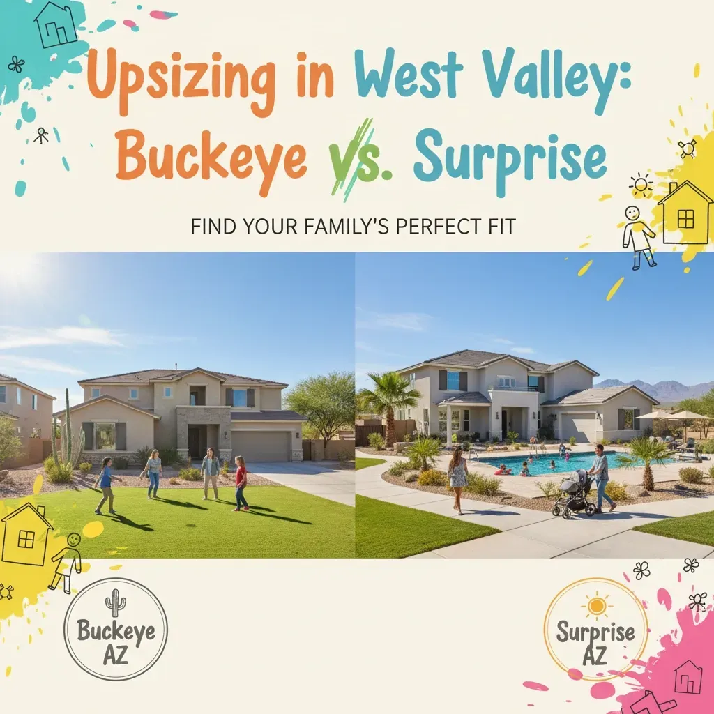 Upsizing in West Valley: Buckeye vs. Surprise