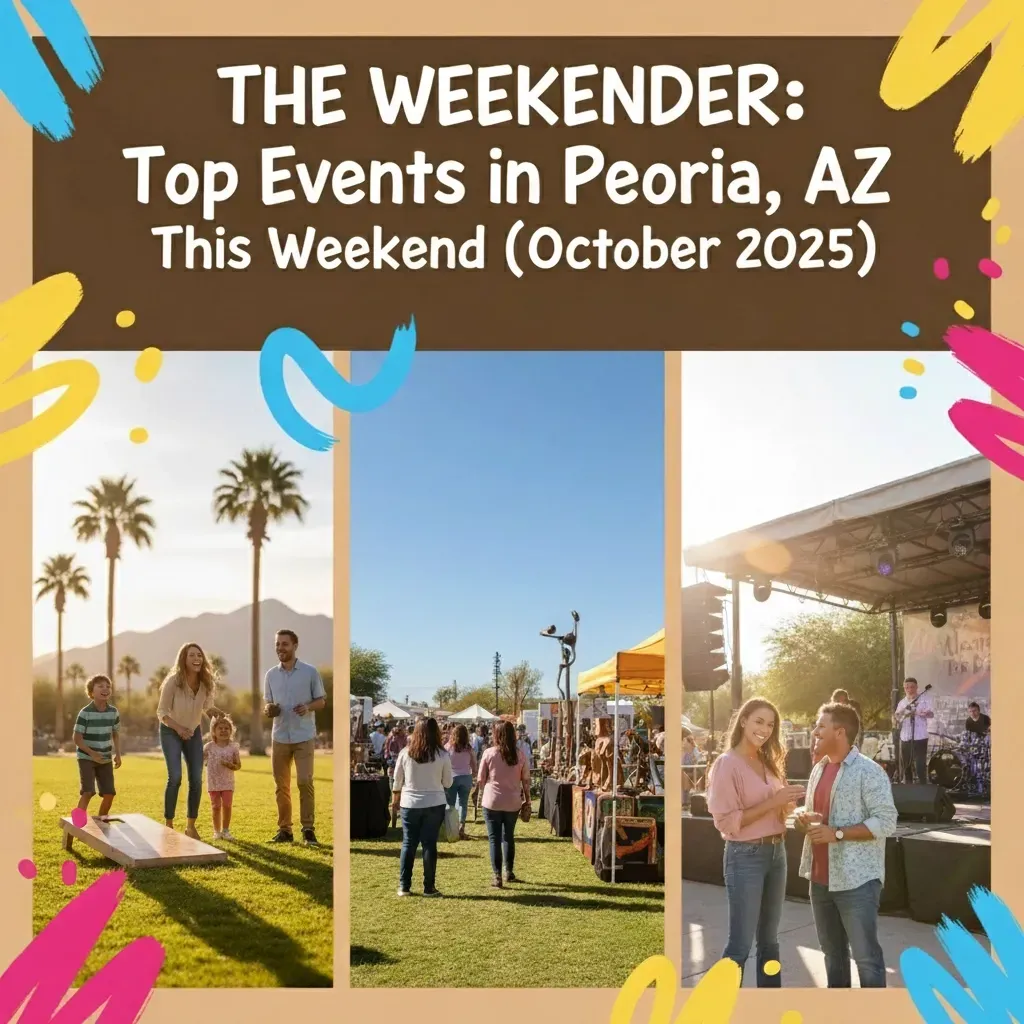 The Weekender: Top Events in Peoria, AZ This Weekend (October 2025)