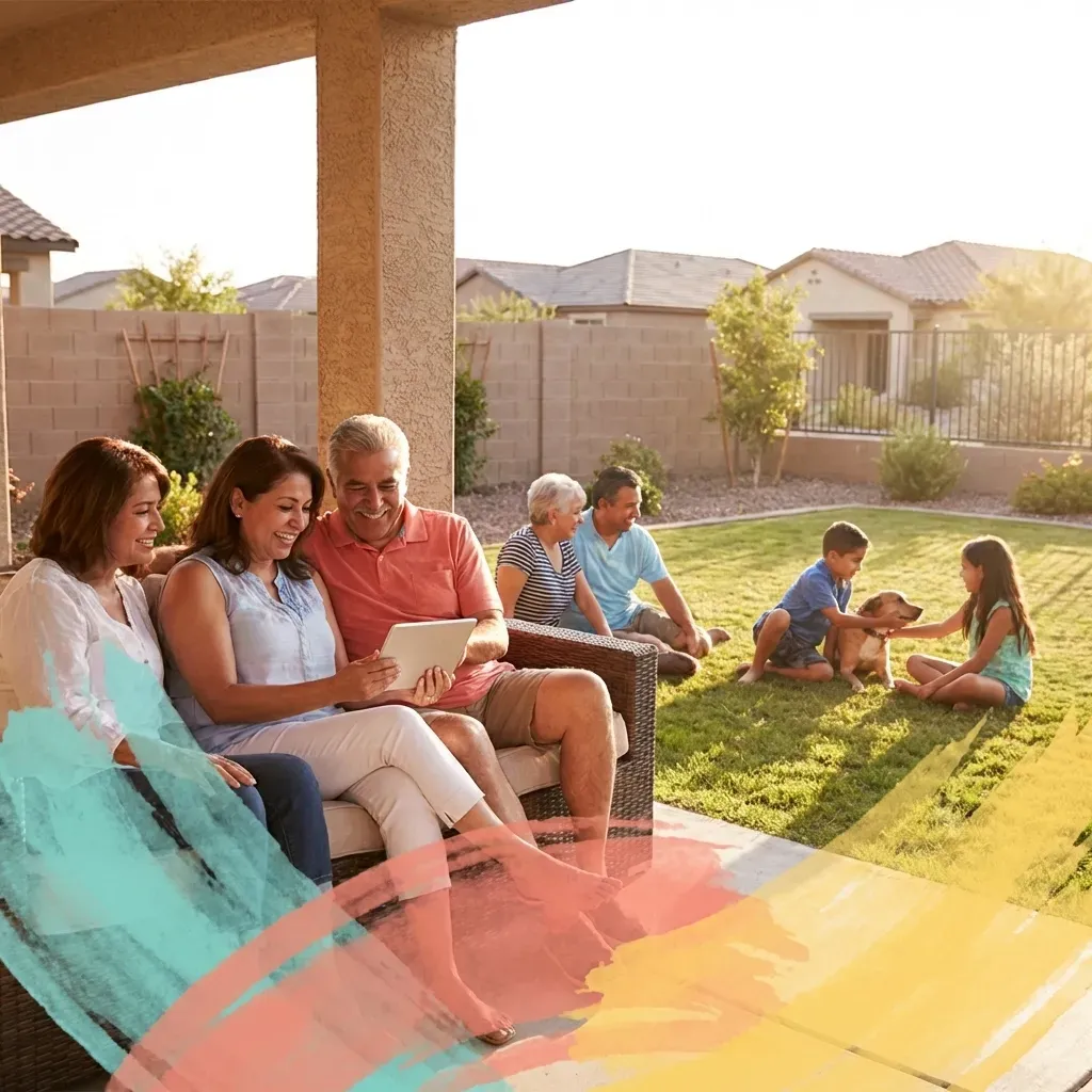 Modern Arizona home for sale with Clearly Sold flat fee listing in Buckeye and Goodyear with local West Valley scenery