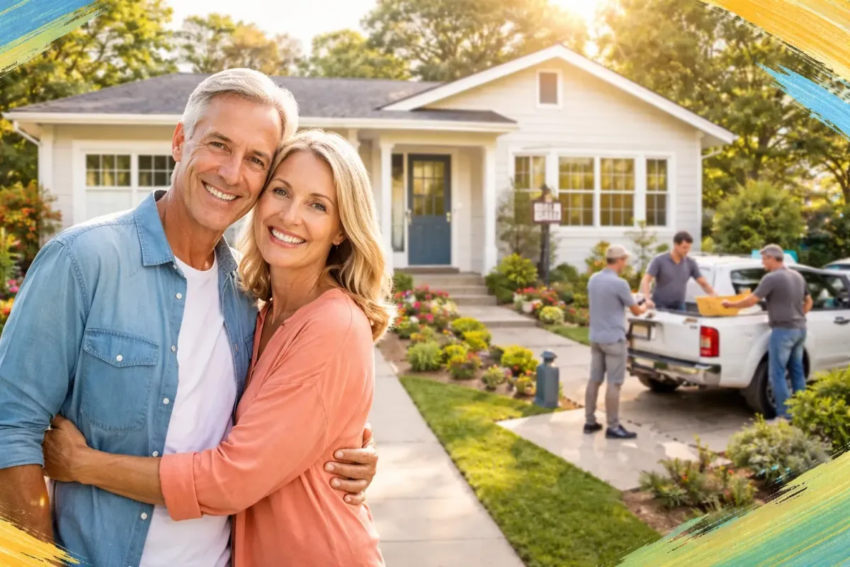 A renovated kitchen in a Glendale home being prepared for sale to help owners downsize with more equity