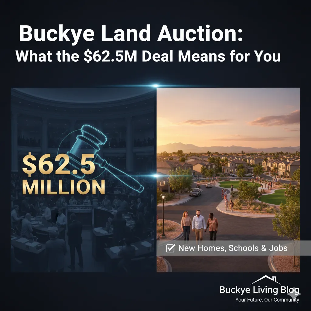 Buckeye’s $62.5M Expansion: Breaking Down the Land Auction and What it Means for Homeowners