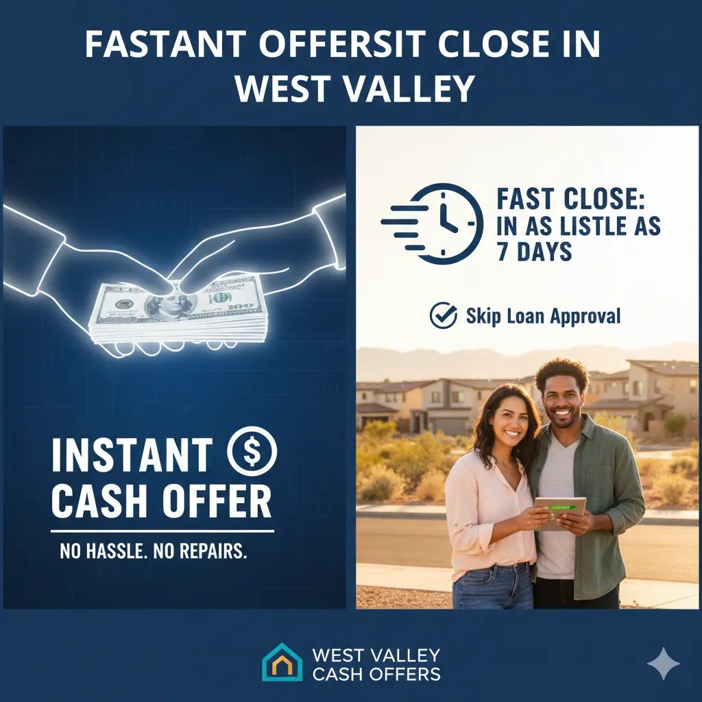 Skip the Stress: How to Get an Instant Cash Offer and Close in 7 Days on Your West Valley Home