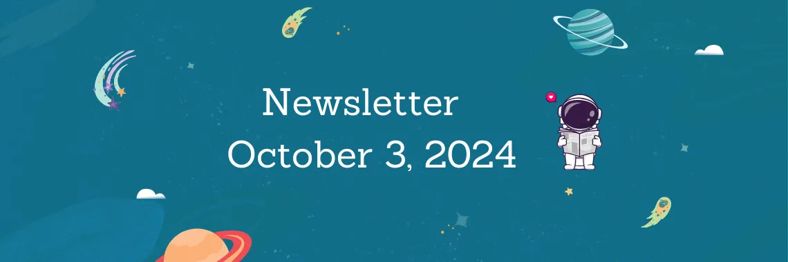 Newsletter October 3, 2024