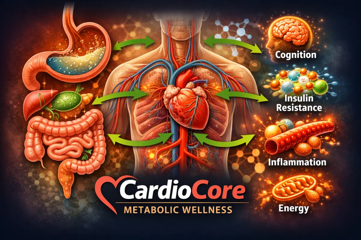 Cardiometabolic Health Starts in the Stomach: The Bidirectional Link Between Gastric Acid, Gut Health, and Metabolic Disease
