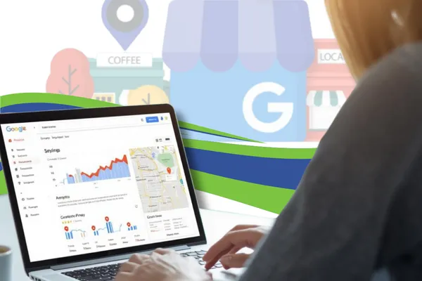 Woman checking Google ranking