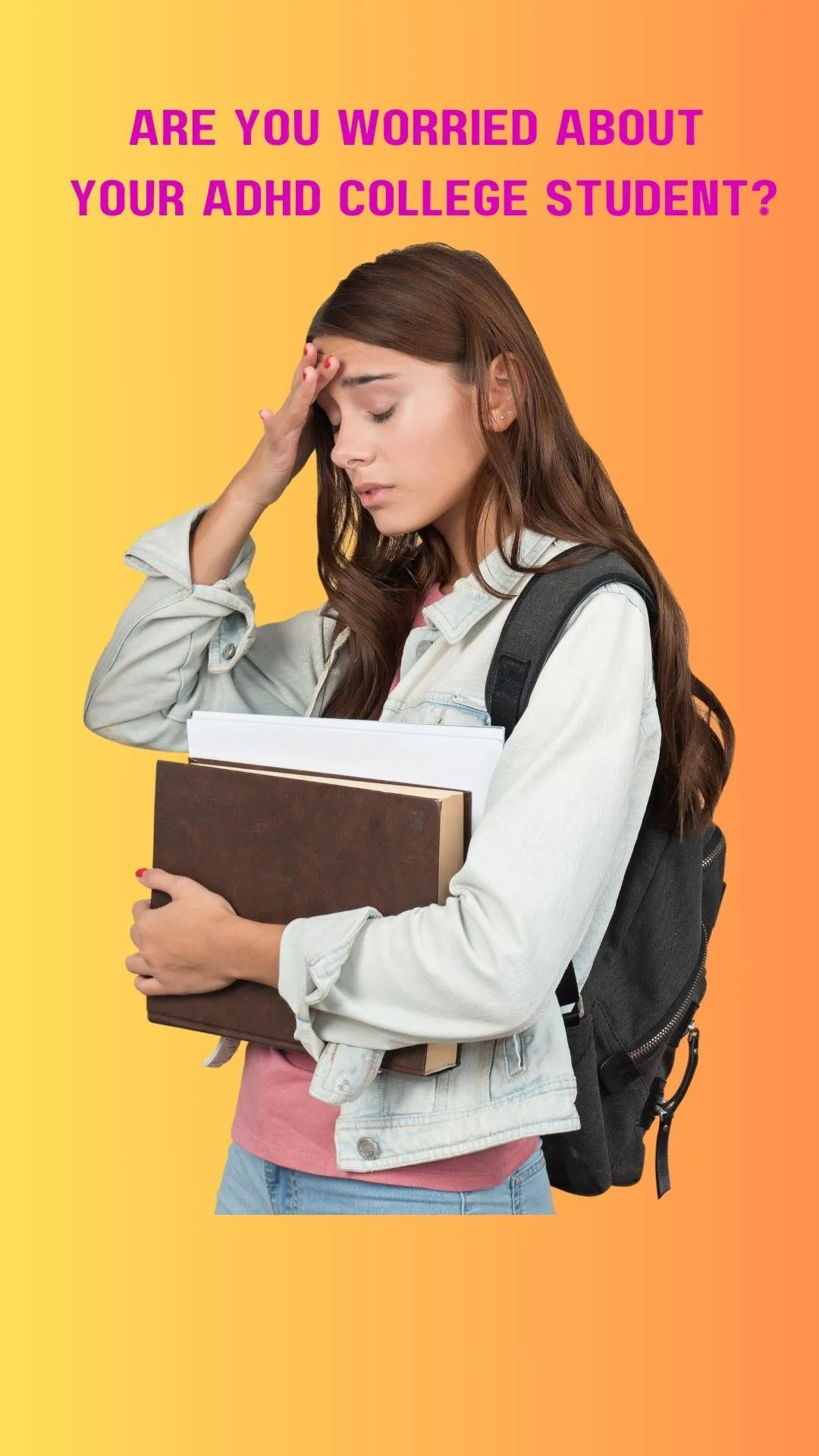 overwhelmed student