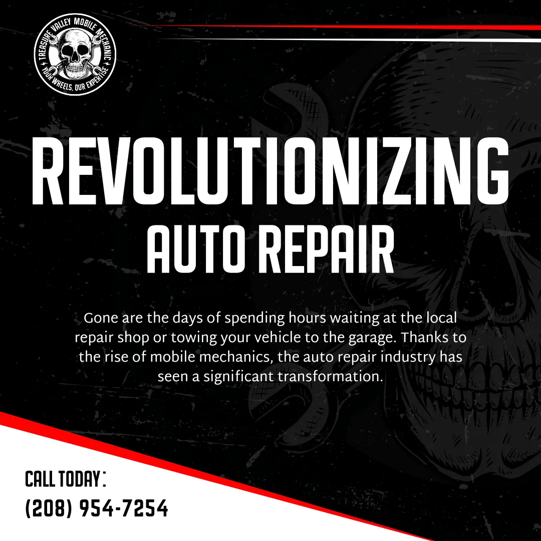 Revolutionizing auto repair, mobile mechanic