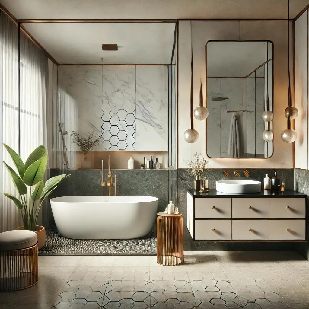 Bathroom design ideas in Prospect Park, New Jersey