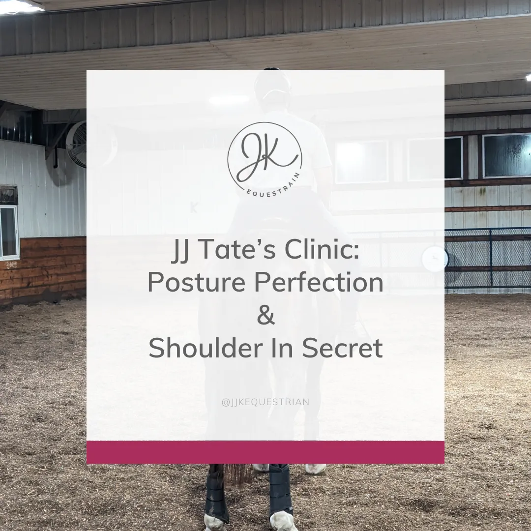 JJ Tate’s Clinic: Posture Perfection &  Shoulder In Secret