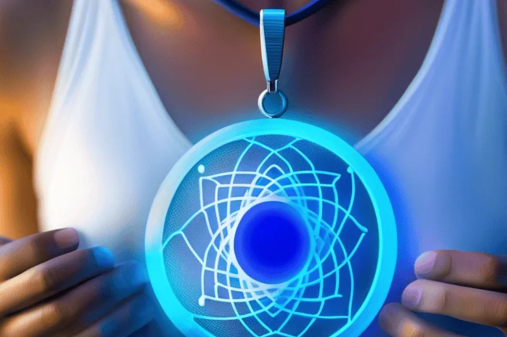 EMF shielding pendant resonate frequency