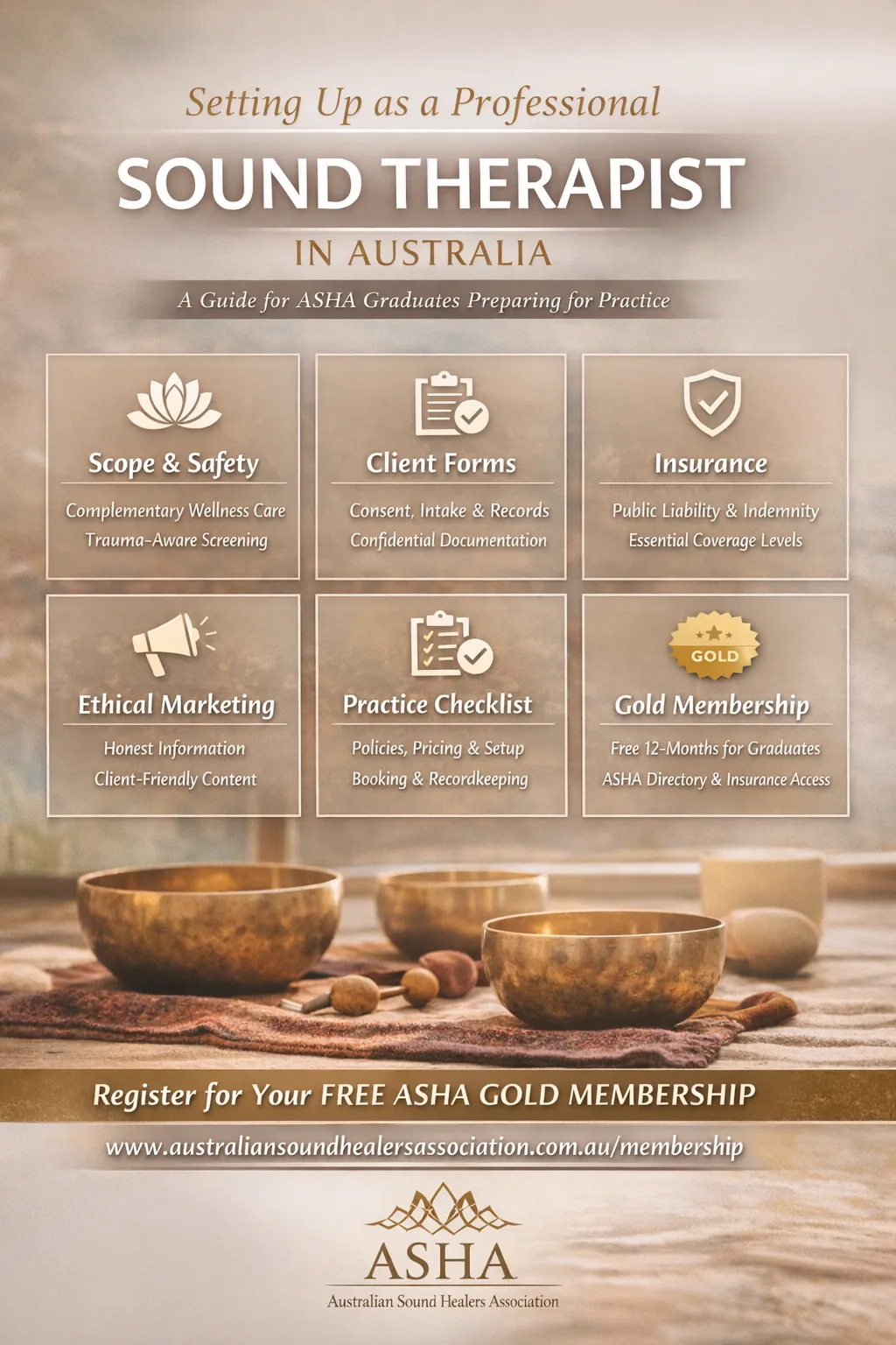 Setting Up as a Professional Sound Therapist in Australia