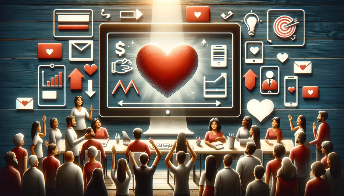 An inspiring and professional cover image for a blog article about maximizing year-end donations for nonprofits.