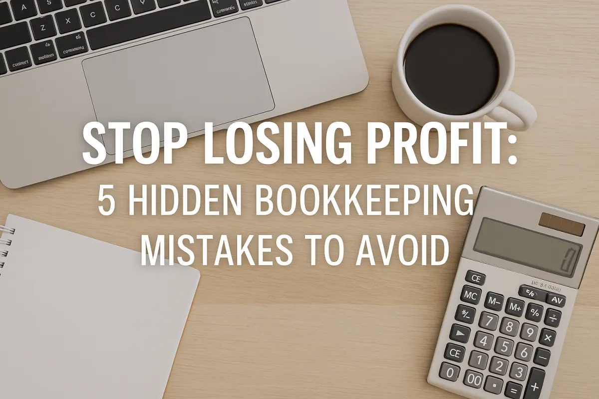 5 Hidden Bookkeeping Mistakes That Are Costing Your Small Business