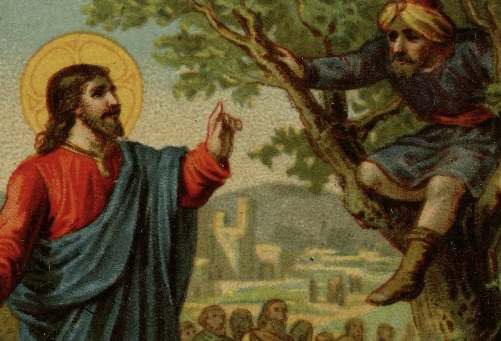 Jesus bei Zachäus