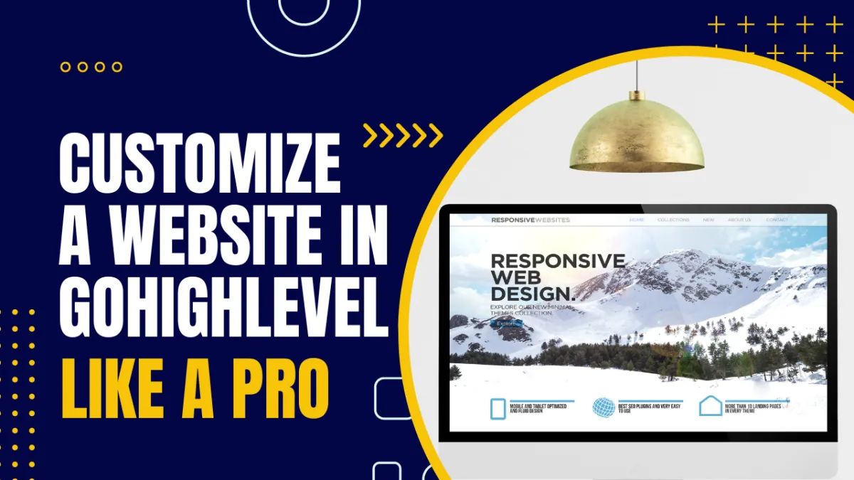 GoHighLevel Website template screenshot