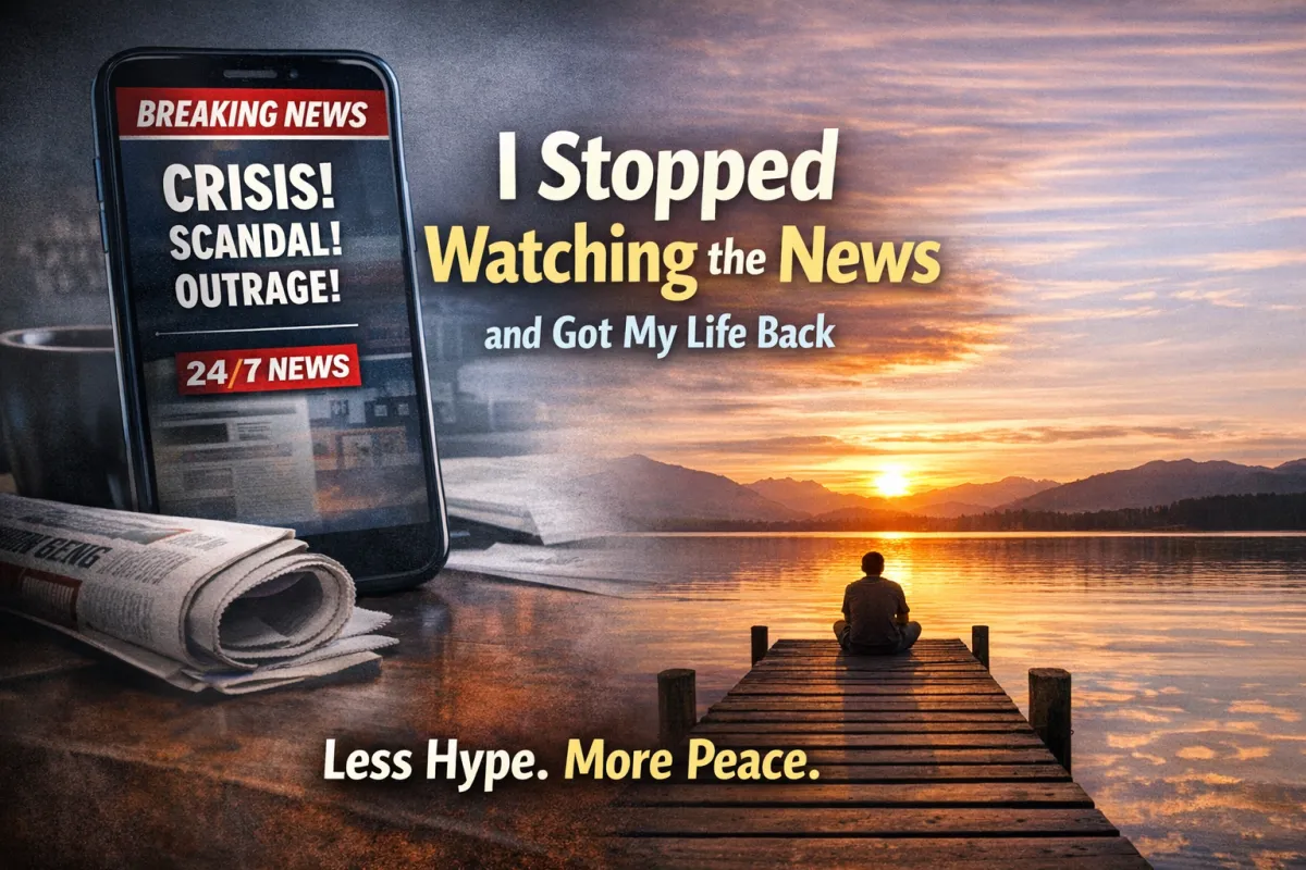 Why I Stopped Watching the News and Got My Life Back