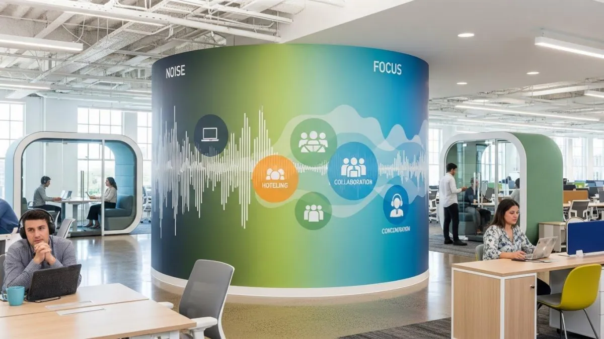 Open Offices, Hoteling, and Noise: How Environmental Graphics Are Reshaping the Modern Workplace