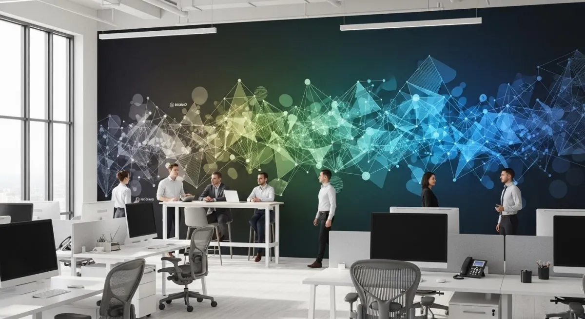 Scalable direct-to-wall mural printing used for consistent multi-location commercial brand rollouts