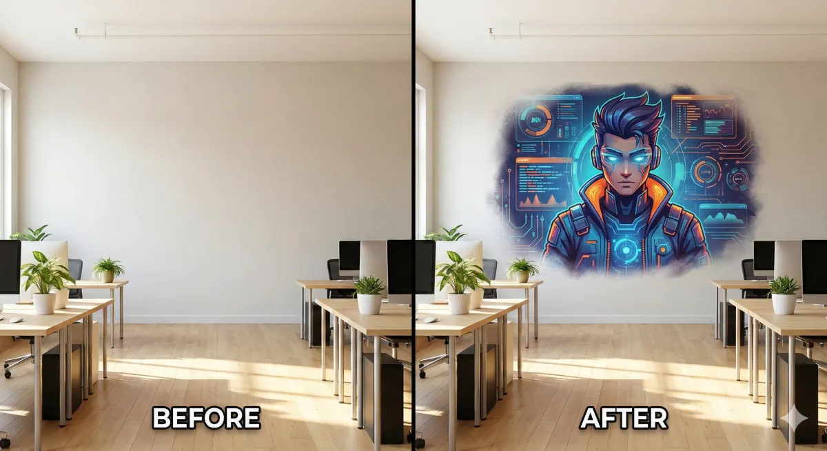 Direct-to-Wall Printing vs. Vinyl Wraps: The Superior Solution for Modern Clinical and Healthcare Environments