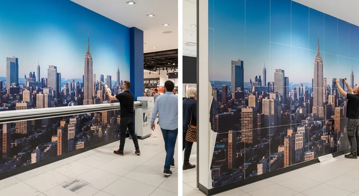 Choosing Between Direct-to-Wall Printing and Printed Panels for High-Traffic Commercial Environments