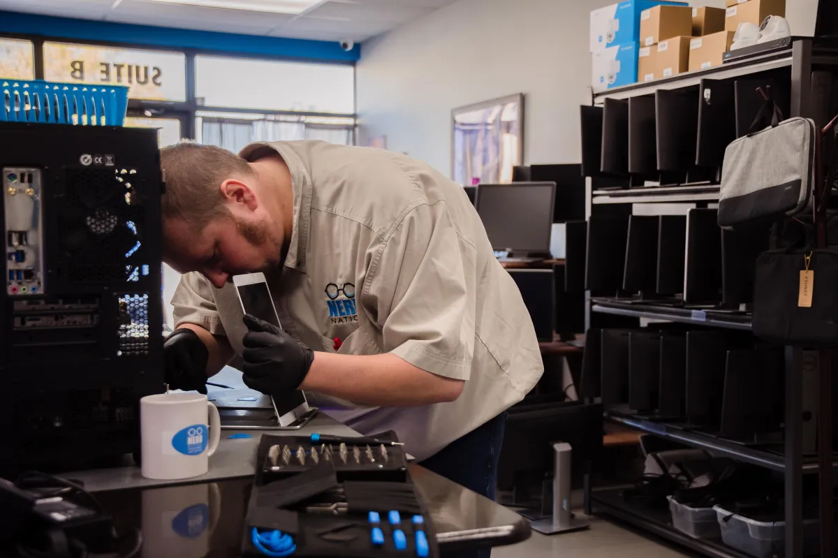 A networking professional working on hardware for a client that is focused on HIPAA