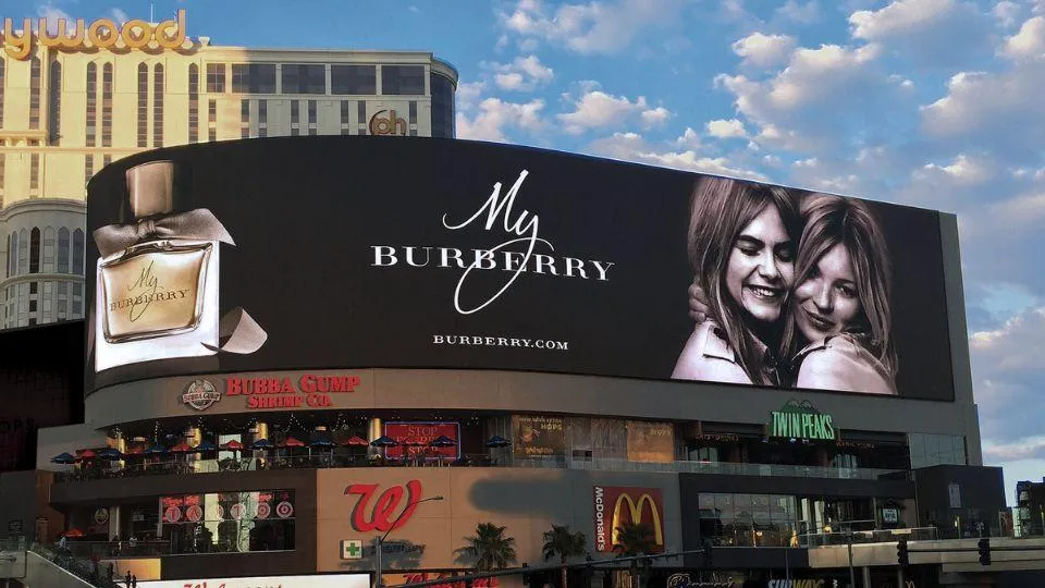 premium digital billboard on harmon avenue