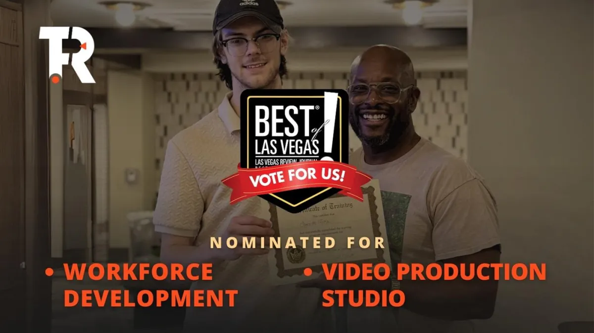 The Reel Fleet Earns Best of Las Vegas Nominations in Workforce Development and Video Production Studio

