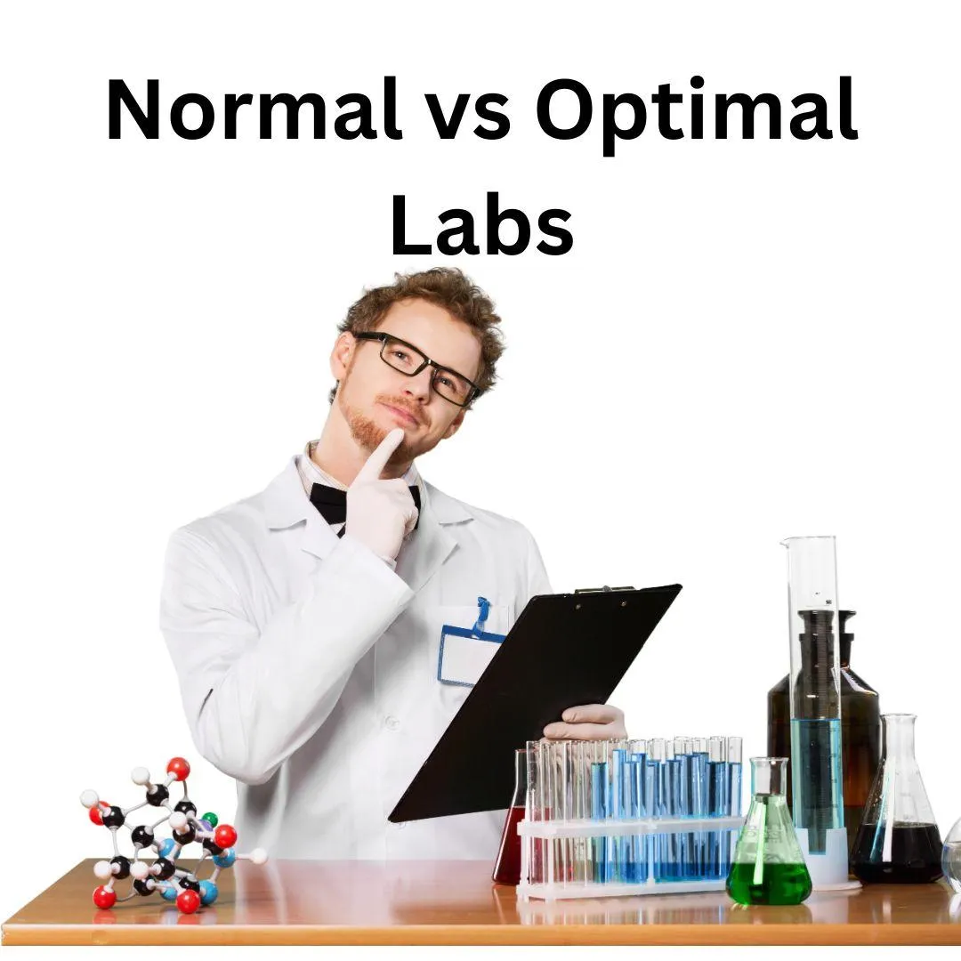 Man in lab gown