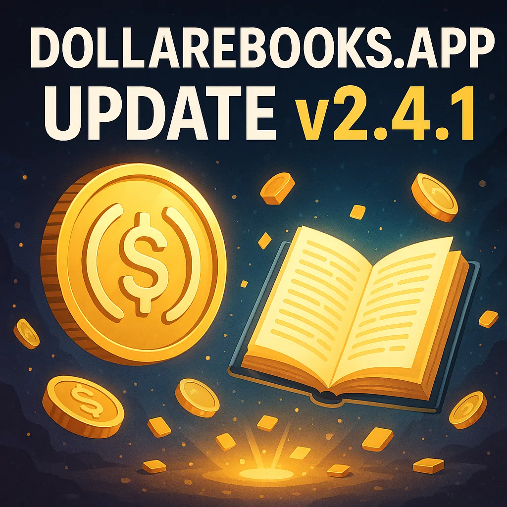 Dollarebook.App Update v2.4.1