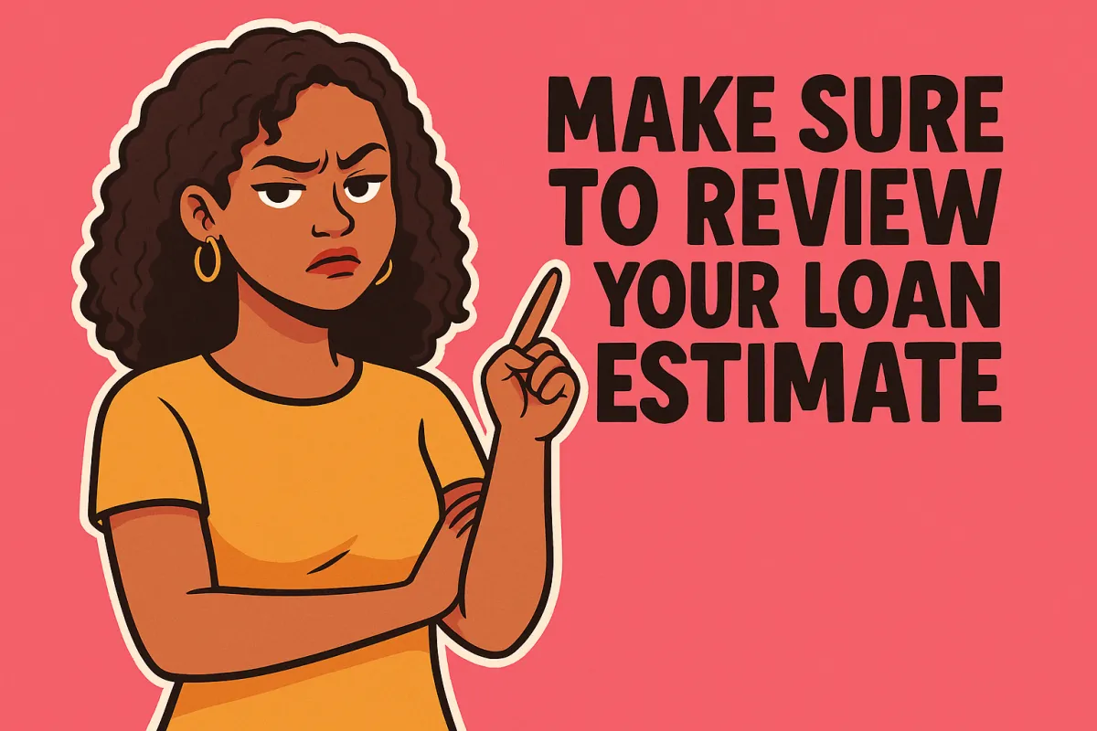 Warning from a girl to read your Loan Estimates