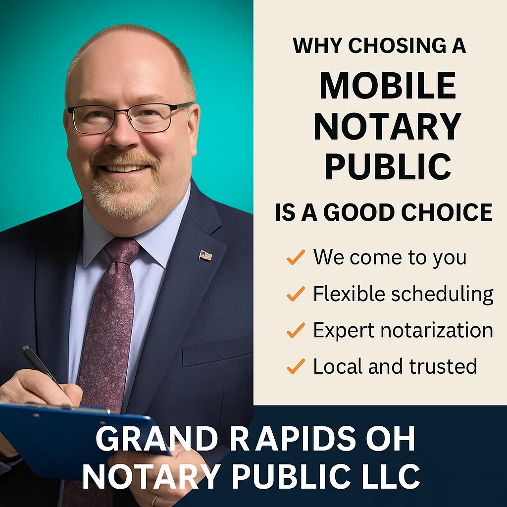 Why Choosing a Mobile Notary Public Is a Smart Move