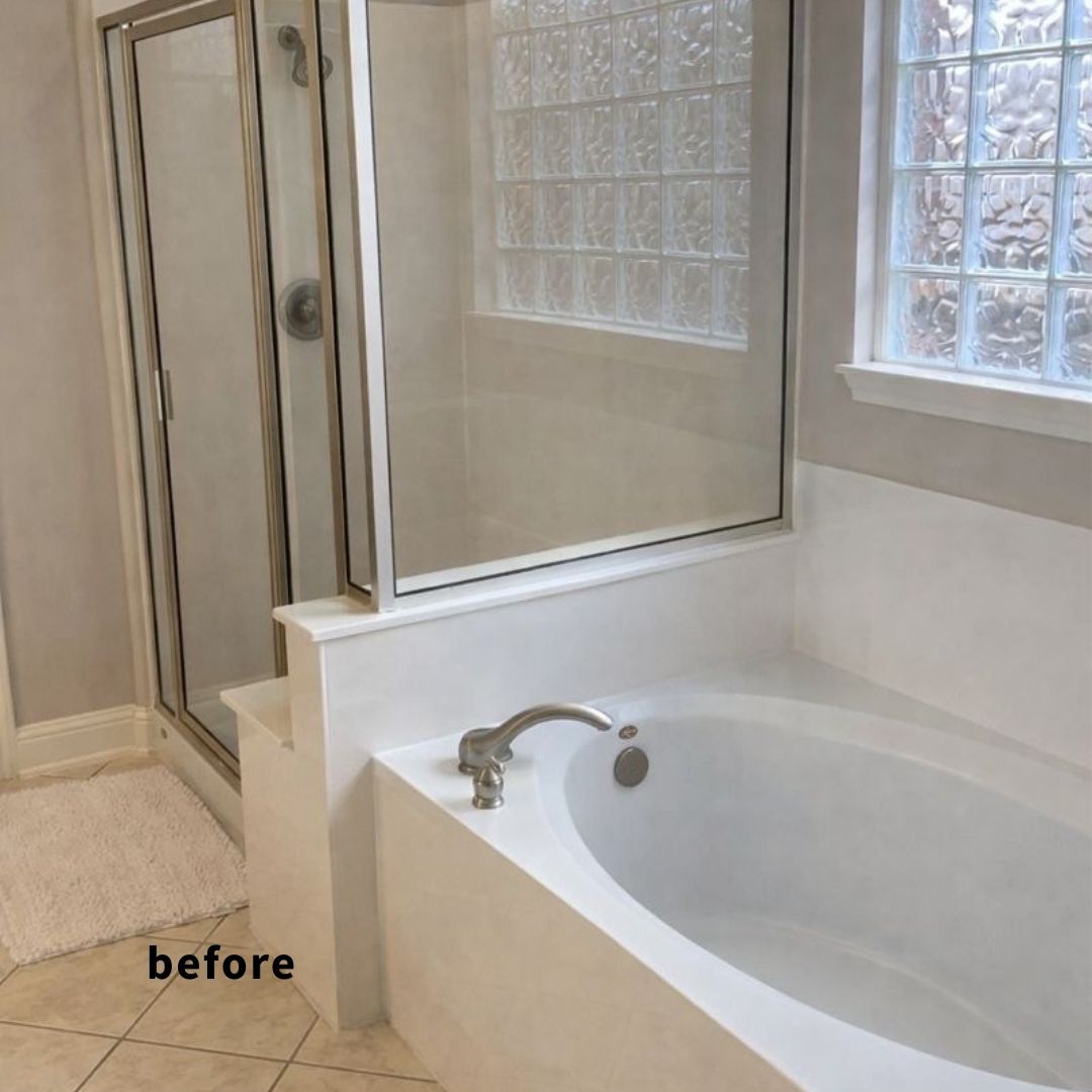 Austin bathroom before remodel