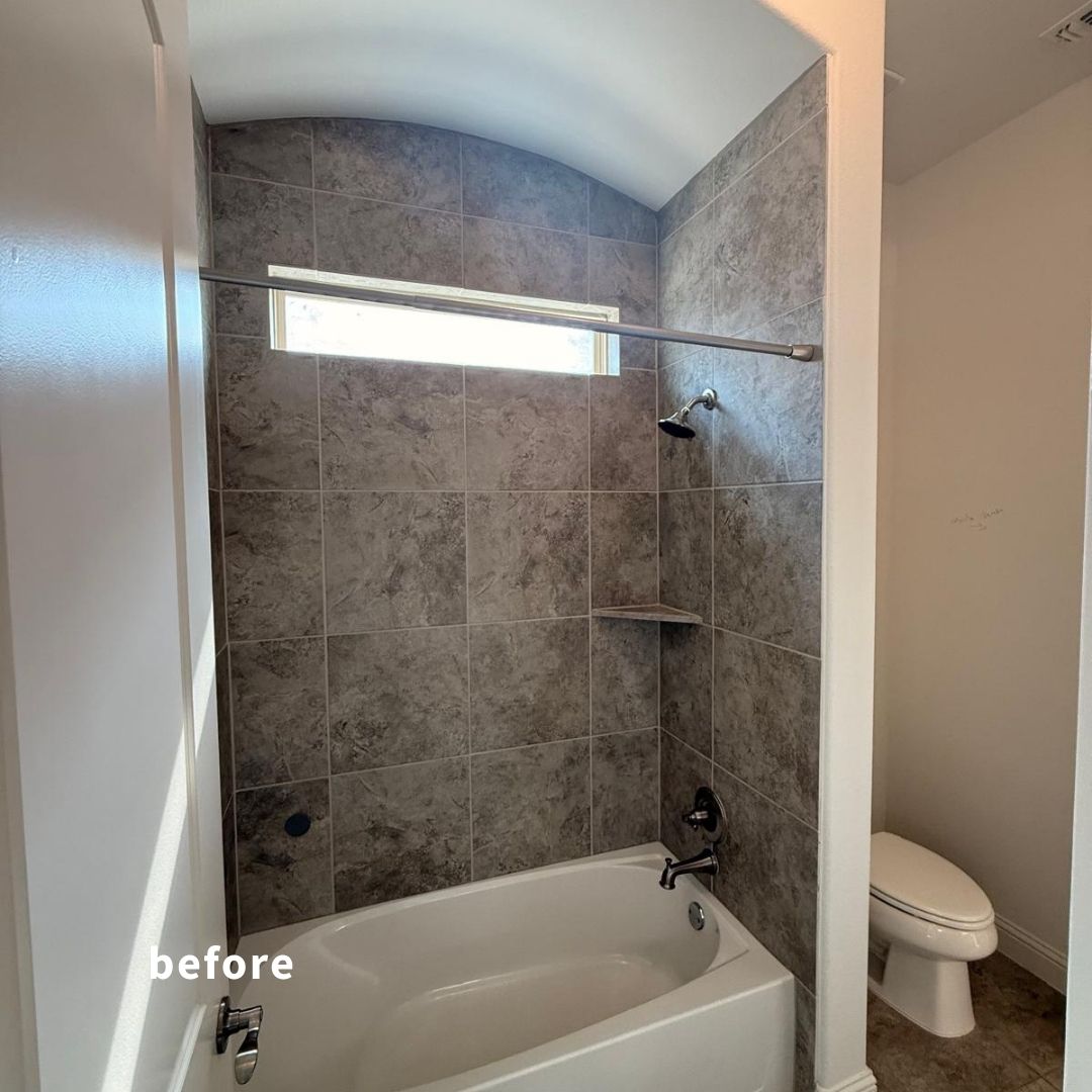 Austin bathroom remodel before