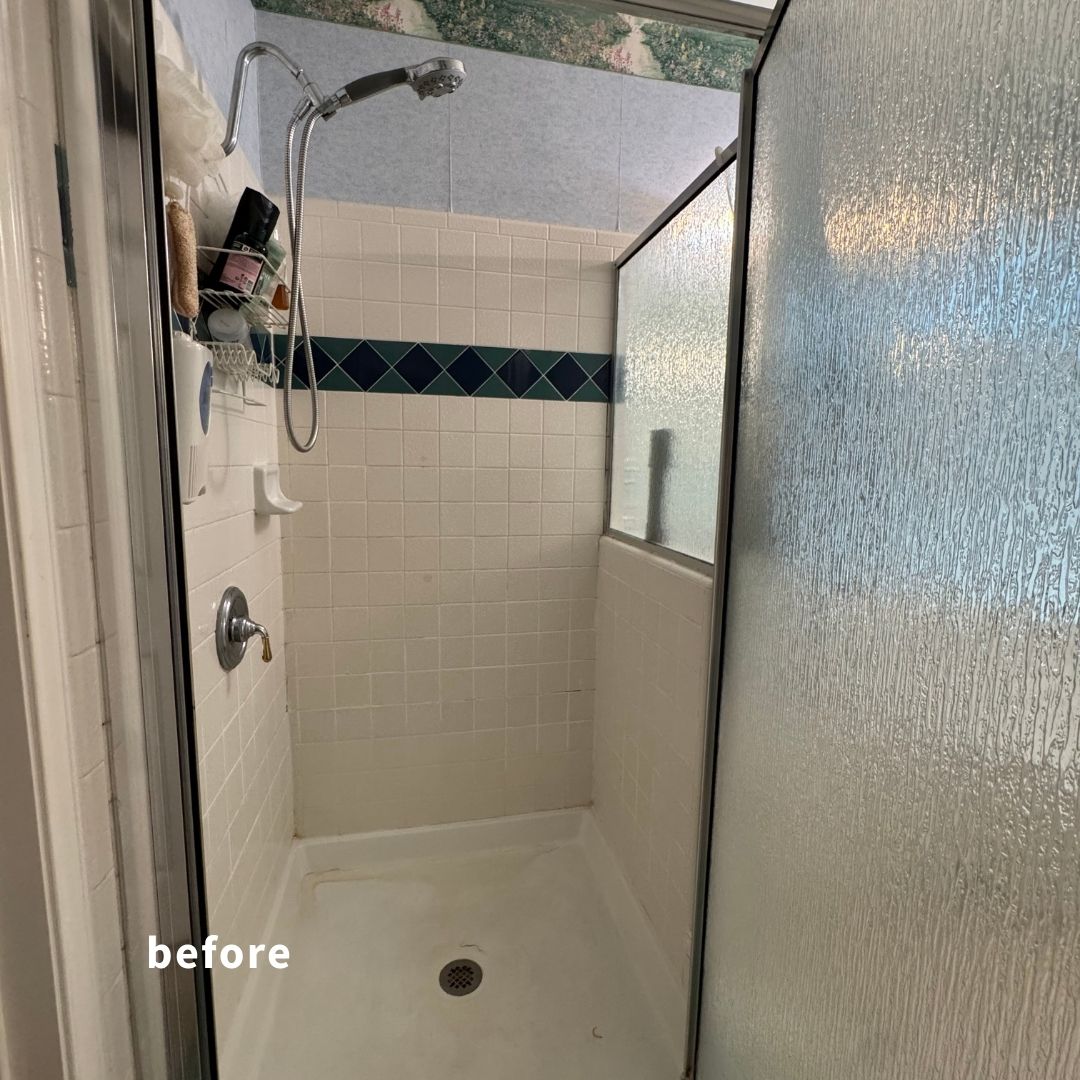 Austin bathroom remodel before